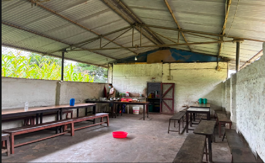 The school canteen