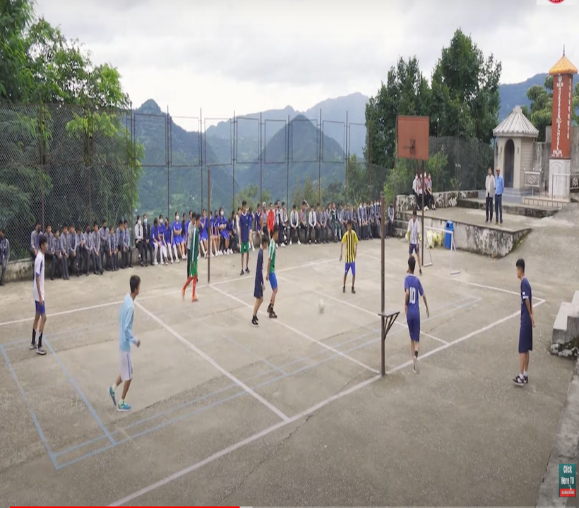 The school playground